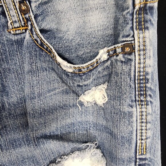 American Eagle Outfitters Distressed Original Bootcut Mens Jeans 30/32 Fit 33/32 - Picture 12 of 16